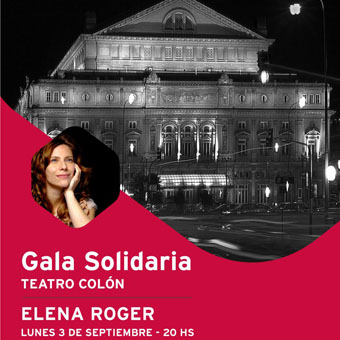 Elena Roger en el Teatro Colón Elena Roger en el Teatro Colón