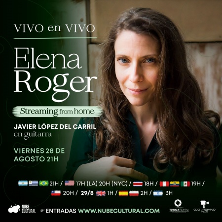 Elena Roger presenta VIVO en VIVO